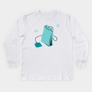 Tea bag Kids Long Sleeve T-Shirt